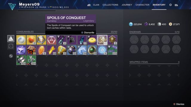 Comment obtenir le butin de conquete dans Destiny 2 Comment obtenir le butin de conquete dans Destiny 2
