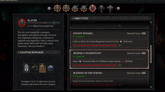 Comment terminer la prophetie pluripotente dans Diablo 4 Comment terminer la prophetie pluripotente dans Diablo 4