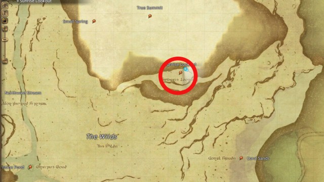 FFXIV Comment obtenir du sable de Durium insulaire dans le Emplacement du sable de Durium de l’île FFXIV