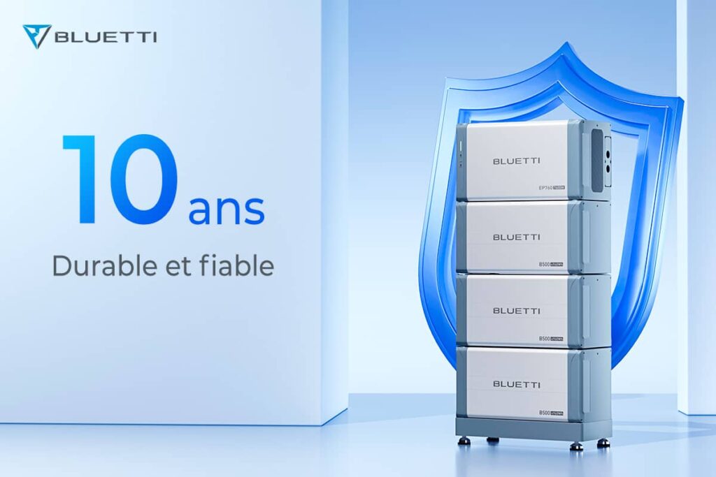 Garantie de 10 ans Durable et fiable Garantie de 10 ans Durable et fiable