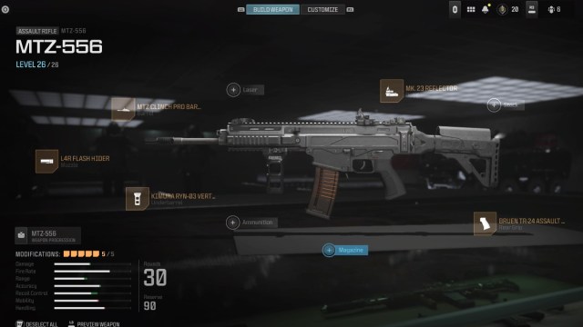 Meilleur chargement MTZ 556 dans Modern Warfare 3 Meilleur chargement MTZ 556 dans Modern Warfare 3