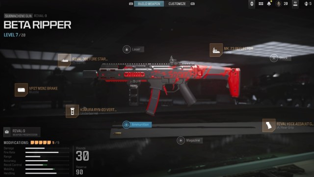 Meilleur equipement pour le Rival 9 dans Modern Warfare 3 Meilleur equipement pour le Rival 9 dans Modern Warfare 3