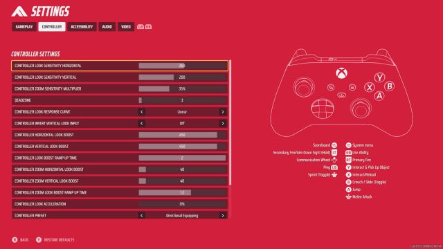 Meilleurs parametres de manette pour la beta ouverte de la Meilleurs parametres de manette pour la beta ouverte de la