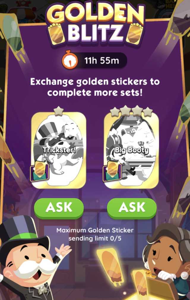 Monopoly GO Levenement Golden Blitz Monopoly GO Levenement Golden Blitz