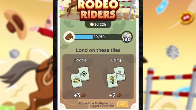 Monopoly GO Toutes les recompenses de levenement Rodeo Riders Monopoly GO Toutes les recompenses de levenement Rodeo Riders