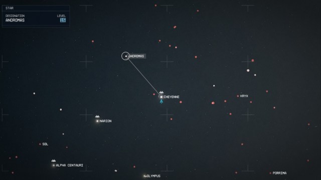 Ou trouver Andromas II dans Starfield Ou trouver Andromas II dans Starfield