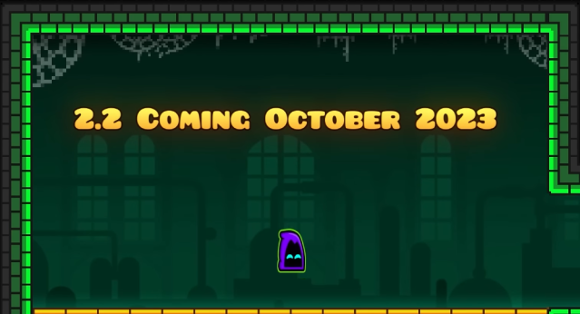 Quand la mise a jour de Geometry Dash 22 sortira t elle Quand la mise a jour de Geometry Dash 22 sortira t elle