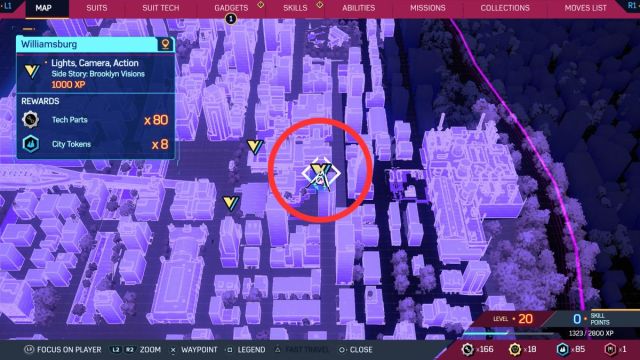 Spider Man 2 Lumieres camera guide des missions daction Spider Man 2 Lumieres camera guide des missions daction