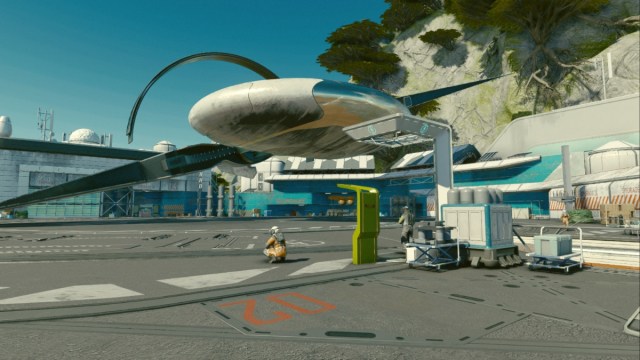 Starfield lieux a visiter Champ stellaire : Nouveau port spatial Atlantis