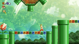 Super Mario Wonder Plantes de piranha sur lemplacement secret Super Mario Wonder Plantes de piranha sur lemplacement secret