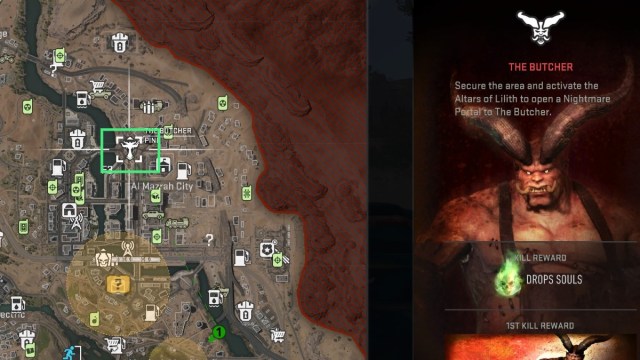 Tous les emplacements de boss pour The Haunting dans Warzone Boss Boucher Warzone