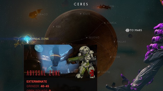 Warframe Comment se rendre dans la zone abyssale Warframe Comment se rendre dans la zone abyssale