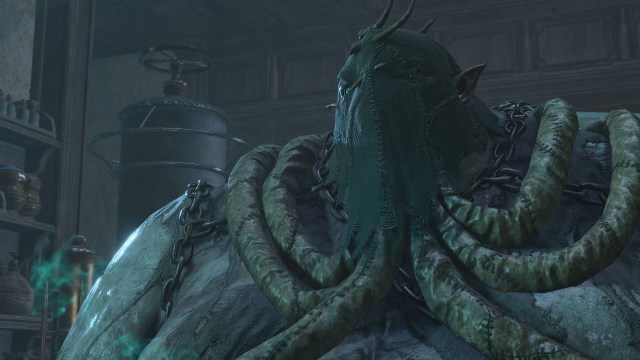 1698943642 522 Baldurs Gate 3 Devriez vous boire avec Thisobald Thorm Une capture d’écran d’un gros plan du personnage, Thisobald Thorm dans Baldur’s Gate 3.