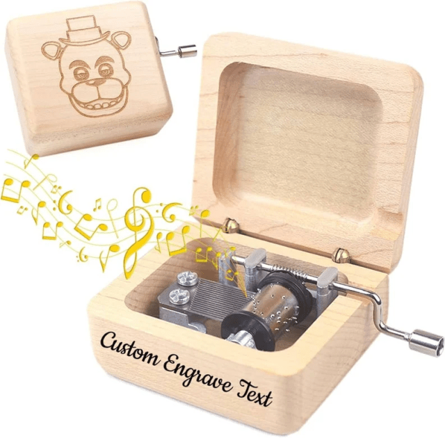 1698953441 592 Guide de cadeaux de Noel pour les cinq nuits chez Boîte à musique FNAF d’Etsy