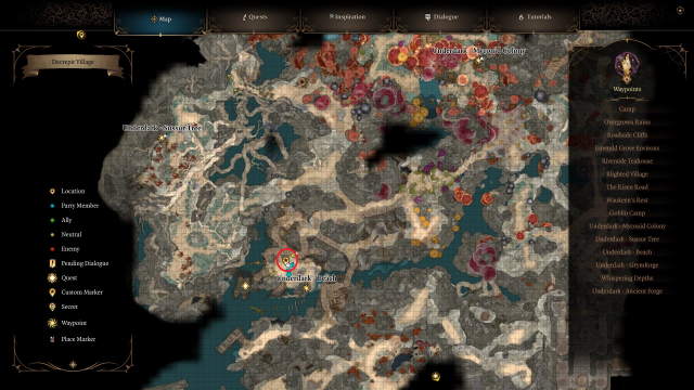 1699036960 552 Tous les emplacements darbalete a Baldurs Gate 3 BG3 1699036960 552 Tous les emplacements darbalete a Baldurs Gate 3 BG3