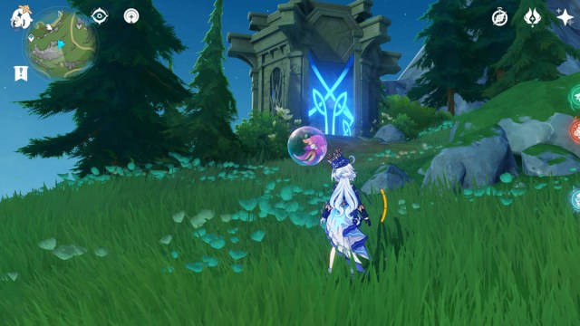 1699459150 515 Tous les sanctuaires des profondeurs de Fontaine dans la version Genshin Impact 4.2 Sanctuaires des profondeurs Saule pleureur Image