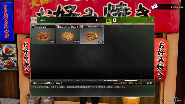 1699548228 466 Ou trouver de lokonomiyaki dans Like A Dragon Gaiden vendeur de nourriture Gaiden