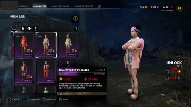 1699995642 780 Collection Dead by Daylight Cozy Break tous les cosmetiques 1699995642 780 Collection Dead by Daylight Cozy Break tous les cosmetiques