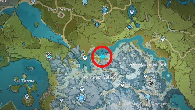 1700255077 591 Ou trouver des adversaires avec une structure en forme daile Adversaires Genshin avec une structure en forme d’aile Cryo Cicin