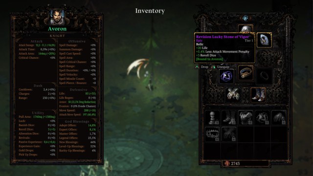 1700681050 556 Comment les des fonctionnent ils sur Death Must Die –Repondu Death Must Die Dés Reroll Équipement