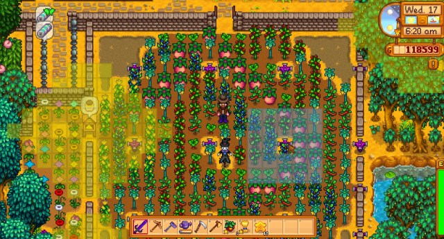 1700961928 512 Top 10 des mods PC de Stardew Valley novembre 2023.webp Exemple d’affichage de la portée dans Stardew Valley