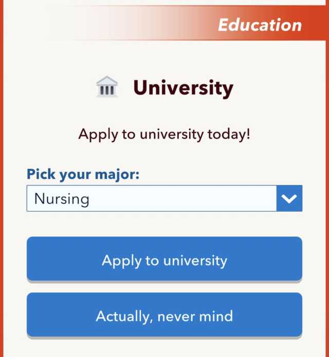Comment devenir infirmiere dans BitLife Comment devenir infirmiere dans BitLife