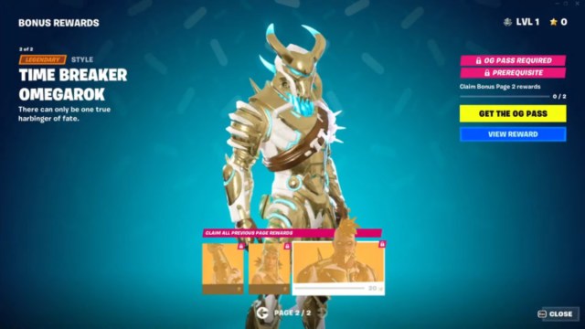 Comment obtenir le skin Secret Battle Pass dans Fortnite OG Comment obtenir le skin Secret Battle Pass dans Fortnite OG