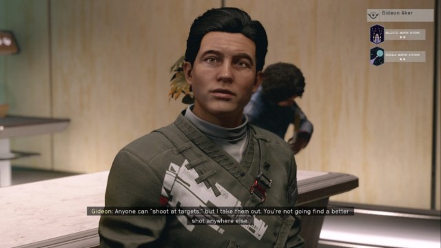 Comment recruter Gideon Aker dans Starfield Recrutement de Starfield Gideon Aker