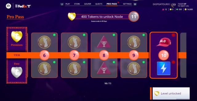 EA Sports PGA Tour Pourquoi le Pro Pass a t il EA Sports PGA Tour Pourquoi le Pro Pass a t il