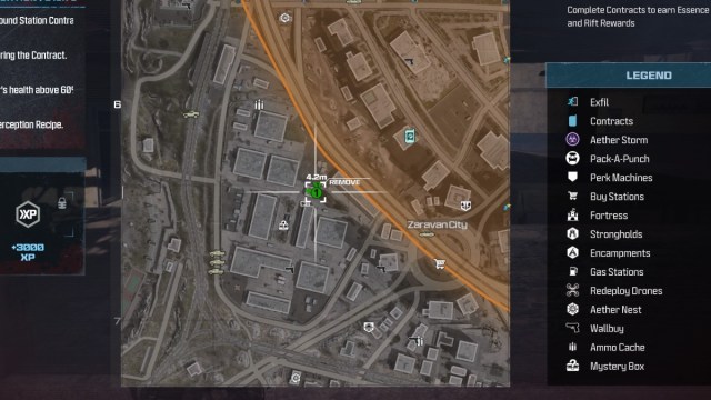 Emplacement de lechantillon dessence du centre commercial Quadri dans MW3 Emplacement de lechantillon dessence du centre commercial Quadri dans MW3