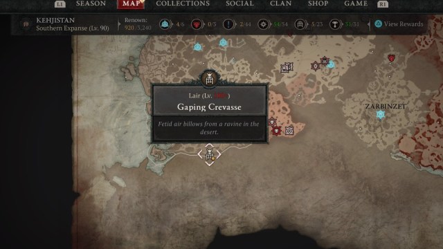 Ou se trouve Duriel dans Diablo 4 –Repondu Crevasse béante Duriel Emplacement Diablo 4