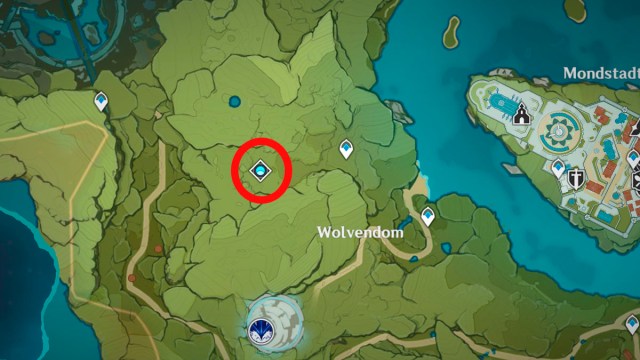 Ou trouver des adversaires brandissant un baton dans Genshin Impact Genshin Impact Adversaires brandissant le bâton Cecilia Garden