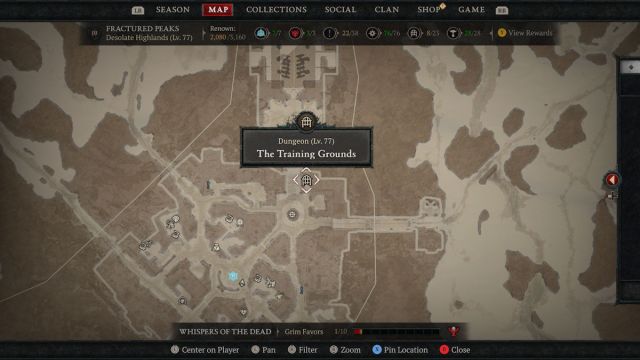 Ou trouver le mannequin dentrainement dans Diablo 4 Ou trouver le mannequin dentrainement dans Diablo 4