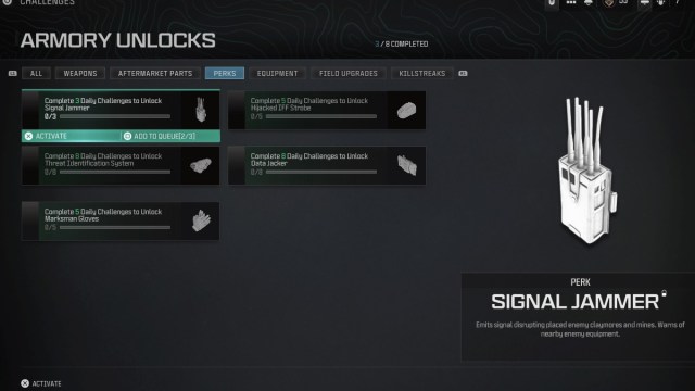 Que devez vous debloquer en premier dans larmurerie MW3 –Repondu Avantages Armurerie MW3