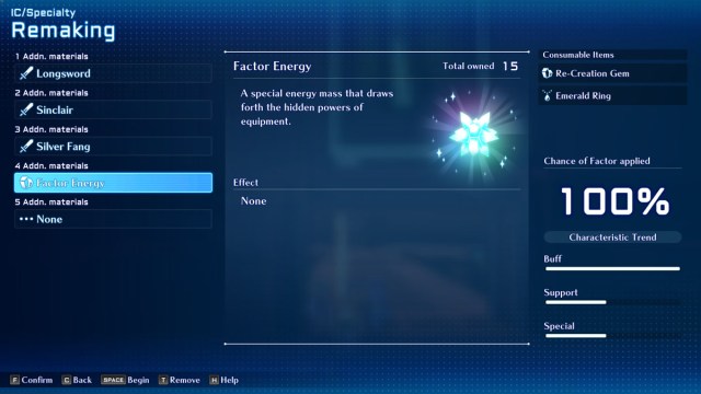Star Ocean La deuxieme histoire R Tous les facteurs Star Ocean La deuxieme histoire R Tous les facteurs
