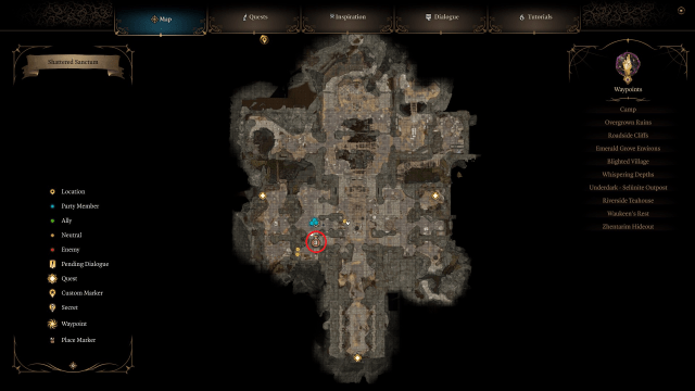 Tous les emplacements darbalete a Baldurs Gate 3 BG3 Tous les emplacements darbalete a Baldurs Gate 3 BG3
