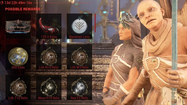 Toutes les Recompenses des Etoiles de la Peste de Warframe Toutes les Recompenses des Etoiles de la Peste de Warframe