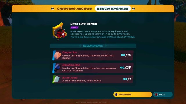 1701971797 630 Comment fabriquer et ameliorer un etabli dartisanat dans LEGO Fortnite 1701971797 630 Comment fabriquer et ameliorer un etabli dartisanat dans LEGO Fortnite