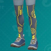 1703038341 390 Tous les nouveaux articles de mode dans Pokemon Indigo Disk Capture d’écran de Pokemon Scarlet et Violet de collants à motifs futuristes.