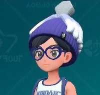 1703038343 822 Tous les nouveaux articles de mode dans Pokemon Indigo Disk Capture d’écran de Pokemon Scarlet et Violet d’un bonnet bleu marine.