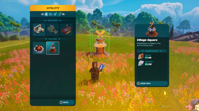 Comment creer un village dans LEGO Fortnite Comment creer un village dans LEGO Fortnite