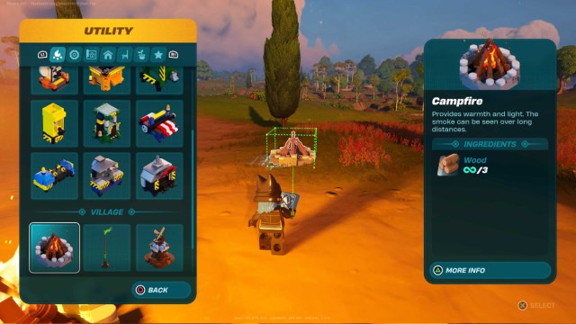 Comment faire un feu de camp dans LEGO Fortnite Comment faire un feu de camp dans LEGO Fortnite