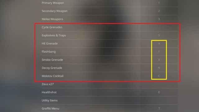 Comment lier une grenade HE un flashbang de la fumee Comment lier une grenade HE un flashbang de la fumee