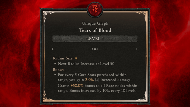 Comment obtenir le glyphe Larmes de sang dans Diablo 4 Comment obtenir le glyphe Larmes de sang dans Diablo 4