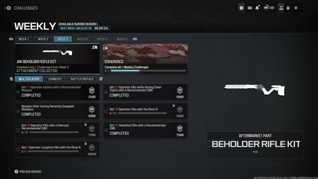 Comment obtenir le kit de fusil JAK Beholder dans MW3 Comment obtenir le kit de fusil JAK Beholder dans MW3