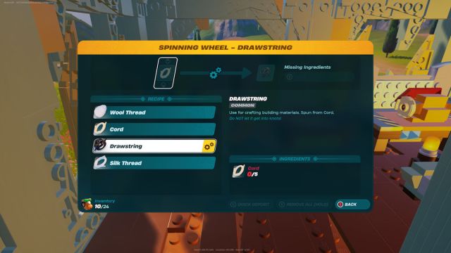 Comment obtenir un cordon de serrage dans LEGO Fortnite Comment obtenir un cordon de serrage dans LEGO Fortnite