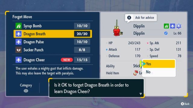 Pokemon Indigo Disk Comment faire evoluer Dipplin en Hydrapple en Pokemon Indigo Disk Comment faire evoluer Dipplin en Hydrapple en