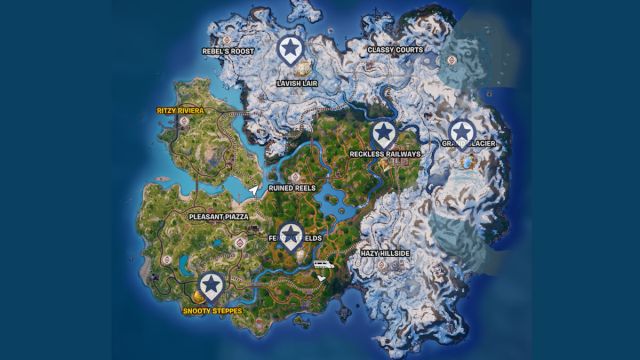 Tous les emplacements des bancs de mods dans Fortnite Chapitre Tous les emplacements des bancs de mods dans Fortnite Chapitre