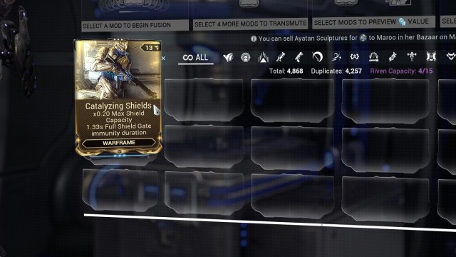1705346035 213 Warframe Comment obtenir et utiliser le mod Boucliers Catalyseurs 1705346035 213 Warframe Comment obtenir et utiliser le mod Boucliers Catalyseurs