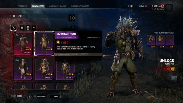 1705425028 171 Dead by Daylight – Tous les cosmetiques de la collection 1705425028 171 Dead by Daylight – Tous les cosmetiques de la collection